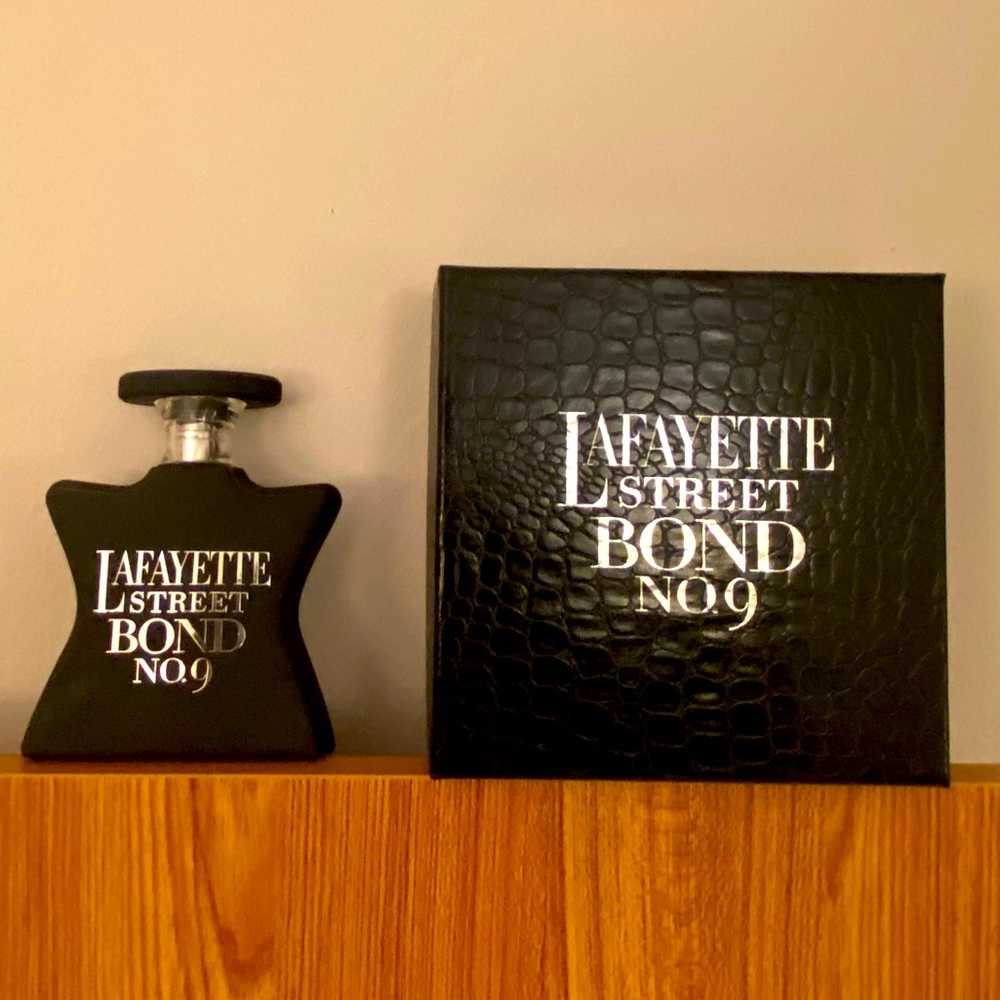 Bond No 9 Lafayette. Full Bottle 3.3 Fl oz. Original box. Received as a gift.